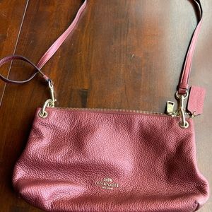 Coach cross body purse